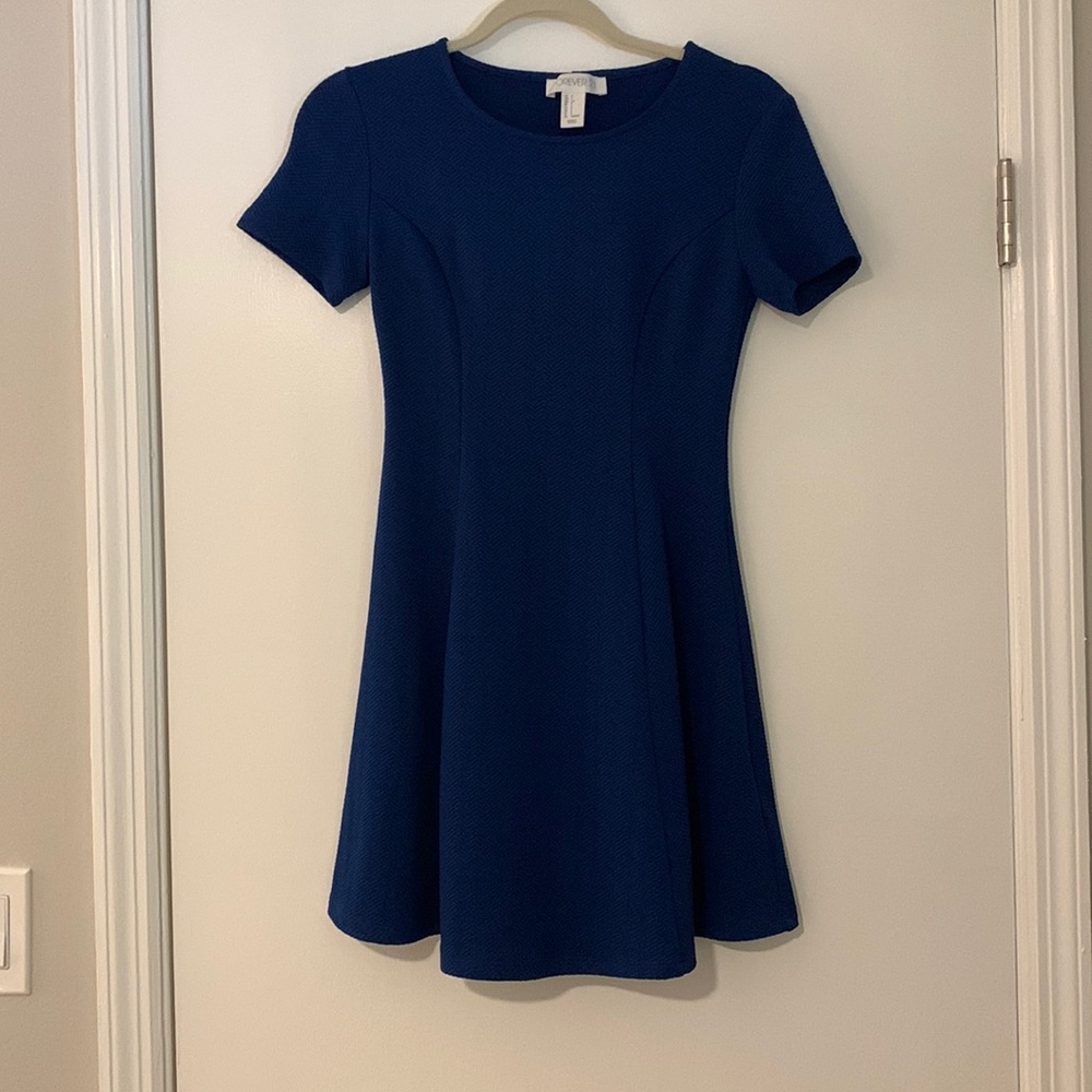 Forever21 Blue Skater Dress